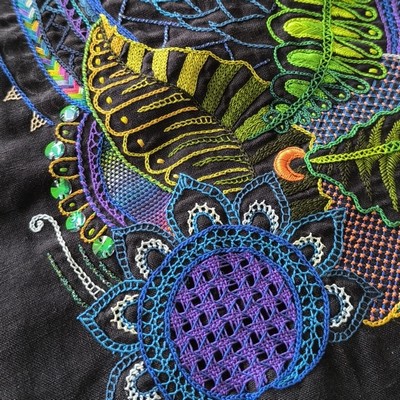 C'est lundi, c'est broderie.